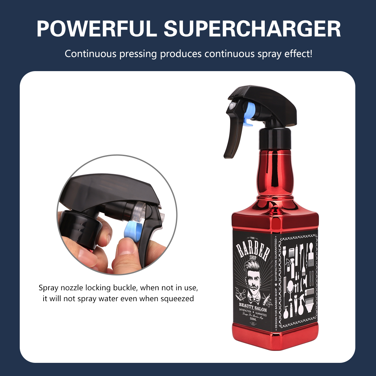 Bottiglia spray per barbiere p - Water Bottle Blank recensione e prezzo