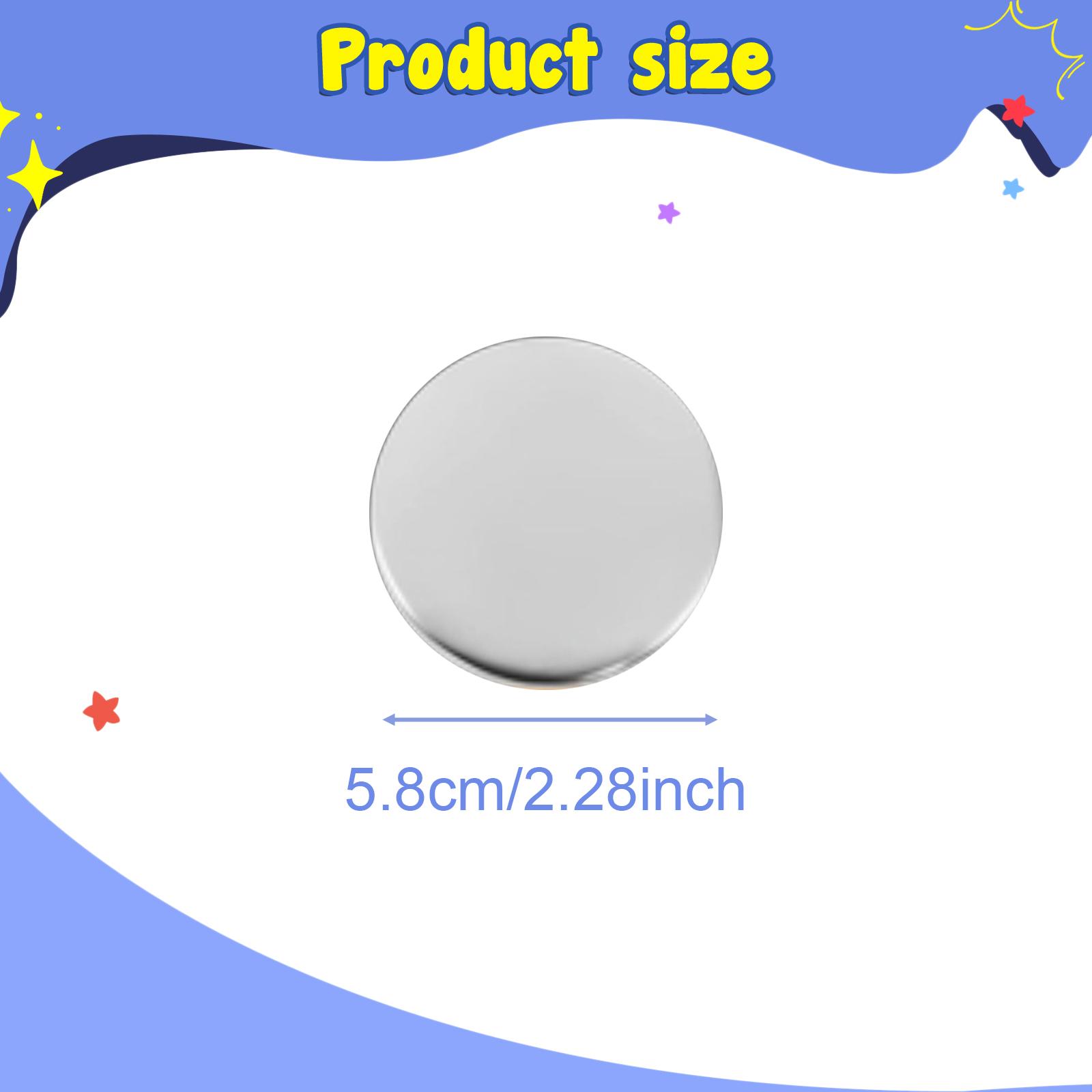 902 Pezzi di Forniture per la  - Button Badge Blank recensione e prezzo