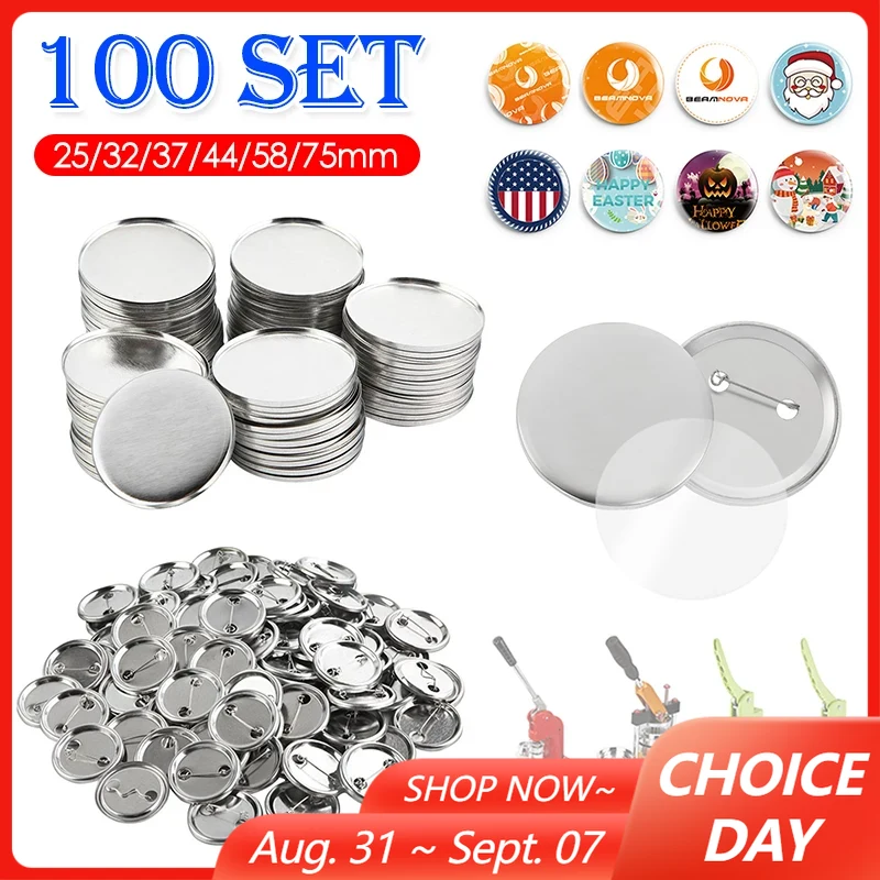 100Set Distintivo Vuoto Pin Bu - Button Badge Blank recensione e prezzo